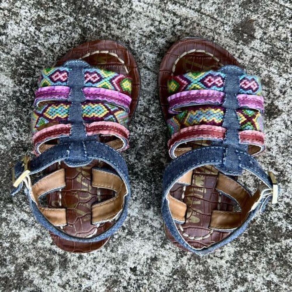 Sam Edelman Gigi Nancy Sandals Blue Size‎ 7
